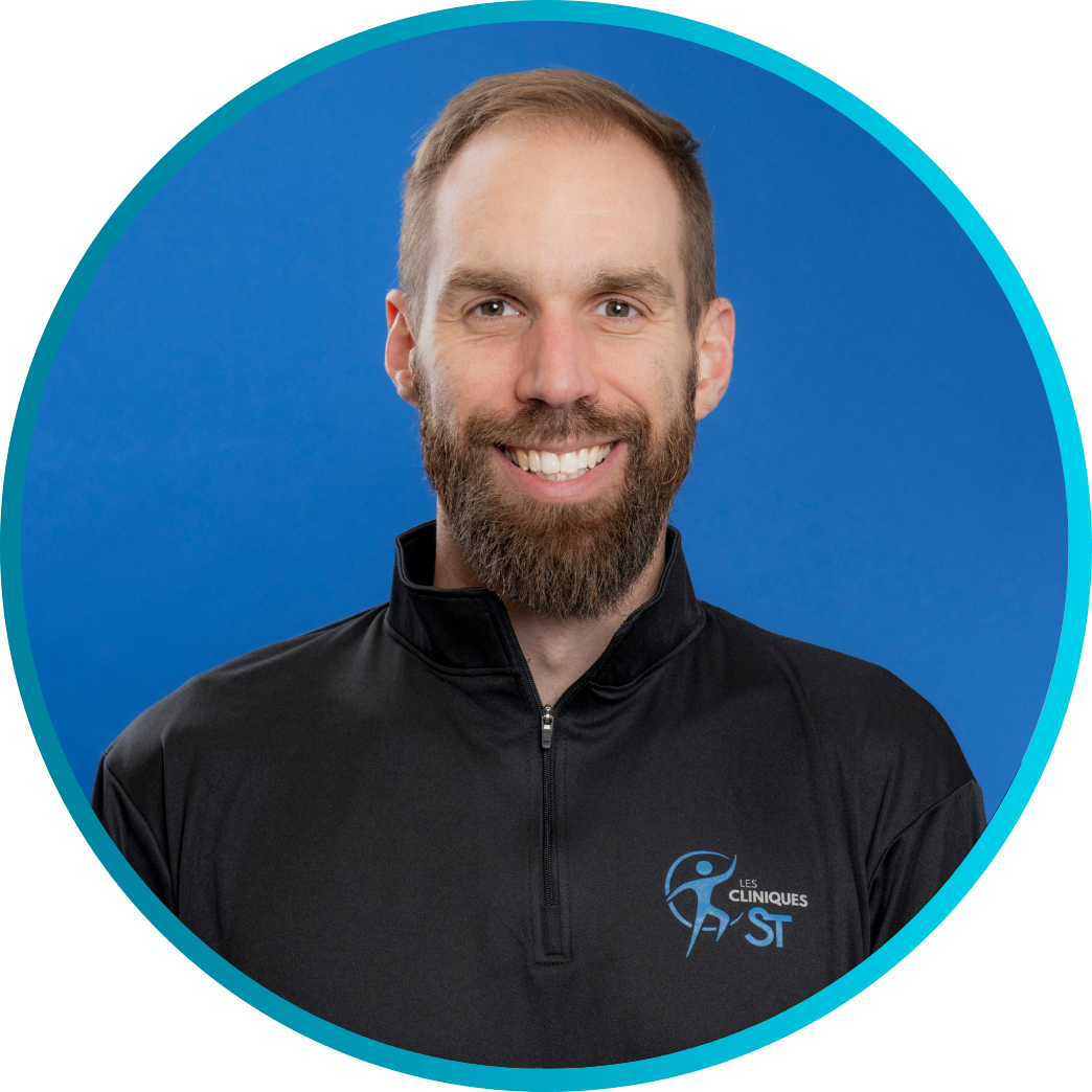 Michaël Desrosiers, physiothérapeute et co-responsable du département de physiothérapie